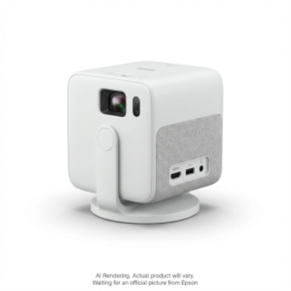 EPSON EpiqVision Mini EF-22W Laser Projector, White