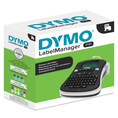 DYMO LabelManager 210D Desktop Label Maker, Easy-to-Use, One-Touch Smart Keys (2175085)