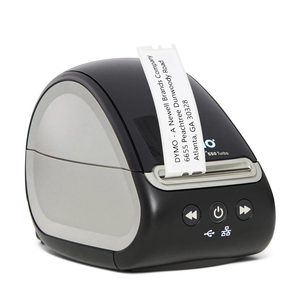 DYMO LabelWriter 550 Turbo Label Printer, Label Maker with High-Speed Direct Thermal Printing, Automatic Label Recogniti