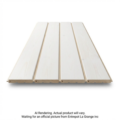 Entrepot La Grange Wall Paneling - White - 10.6 Sq.Ft (WP11SFWH)