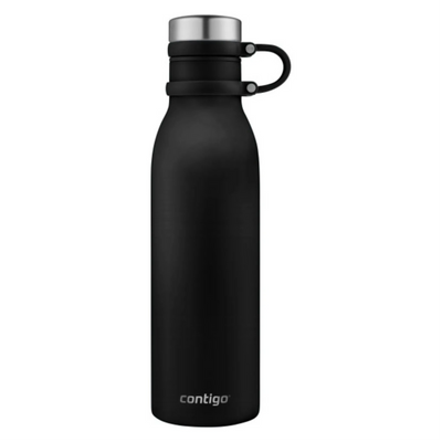 Contigo Matterhorn Stainless Steel Water Bottle Licorice, 20 oz (2224019)