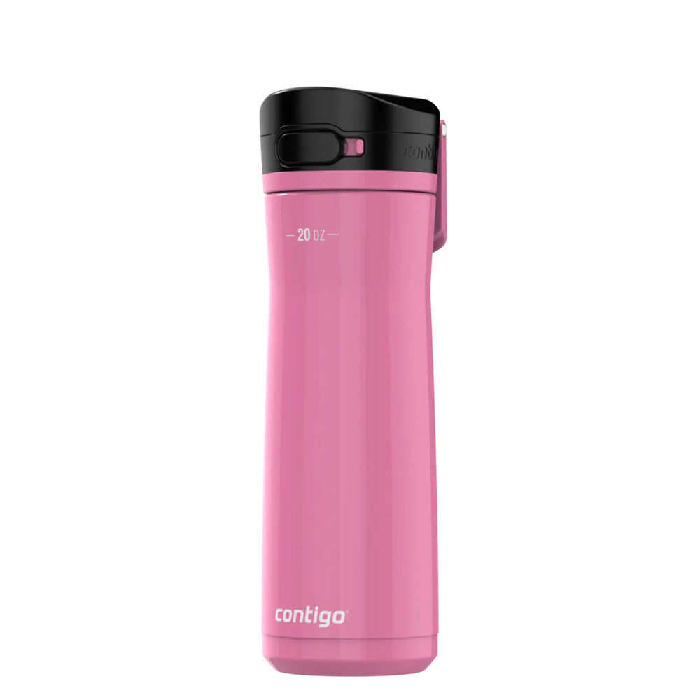 Contigo Jackson Chill 2.0 Water Bottle with AUTOPOP Lid, 20 oz (591 mL), Azalea