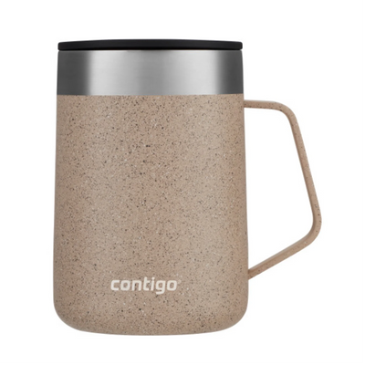 Contigo Streeterville Stainless Steel Vacuum-Insulated Mug Brown Sugar Speckle, 14 oz (2173788)