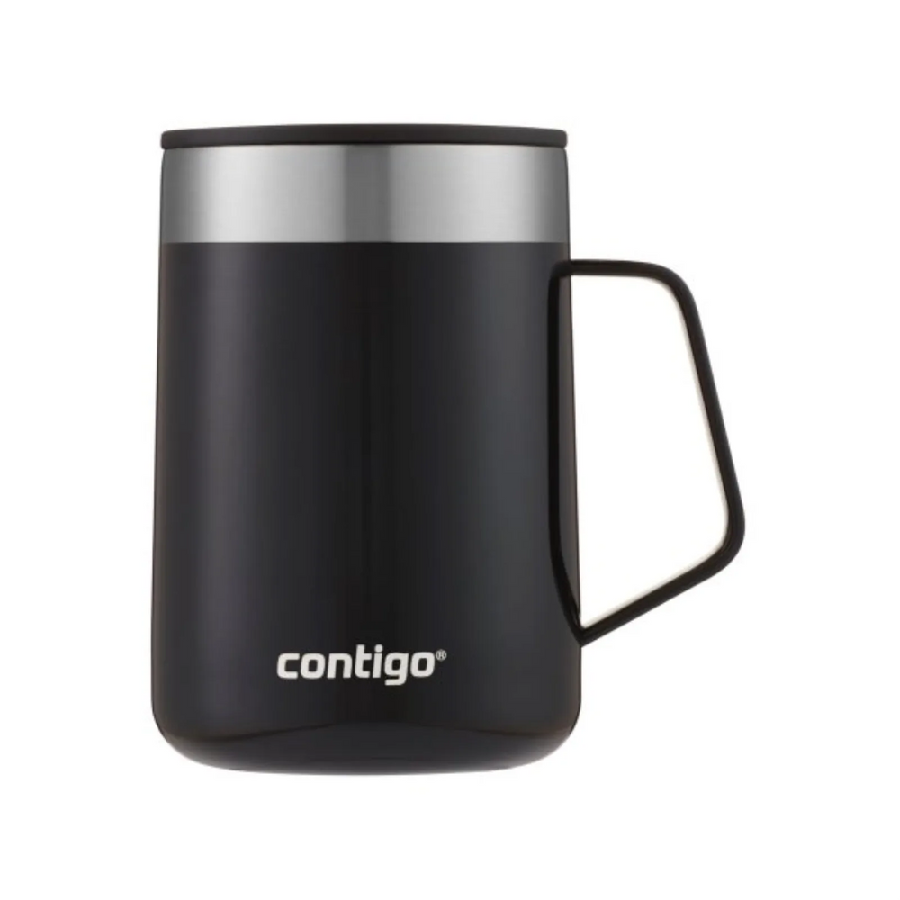 Contigo Streeterville Stainless Steel Vacuum-Insulated Mug, 14 oz (414 mL), Licorice