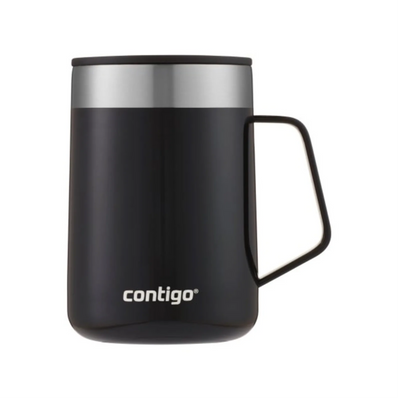 Contigo Streeterville Stainless Steel Vacuum-Insulated Mug Licorice, 14 oz (2150517)