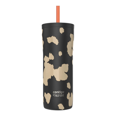 Contigo Streeterville 2.0 Stainless Steel Tumbler with Straw, 24 oz, Licorice (2215471)