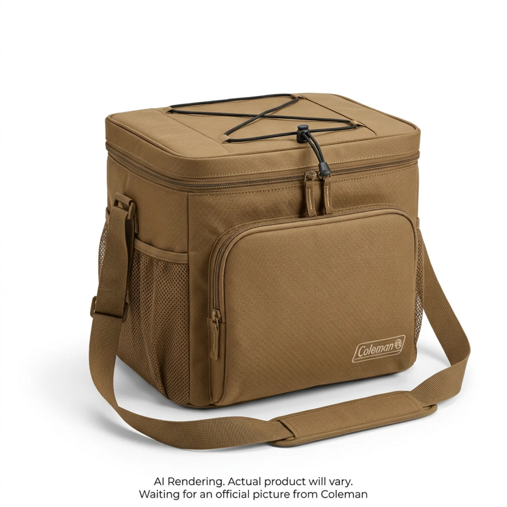 Classic Duo Soft Cooler Cube - Coyote Brown (30 can)