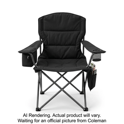 Coleman Classic Duo Cooler Quad Chair - Black (2253800)