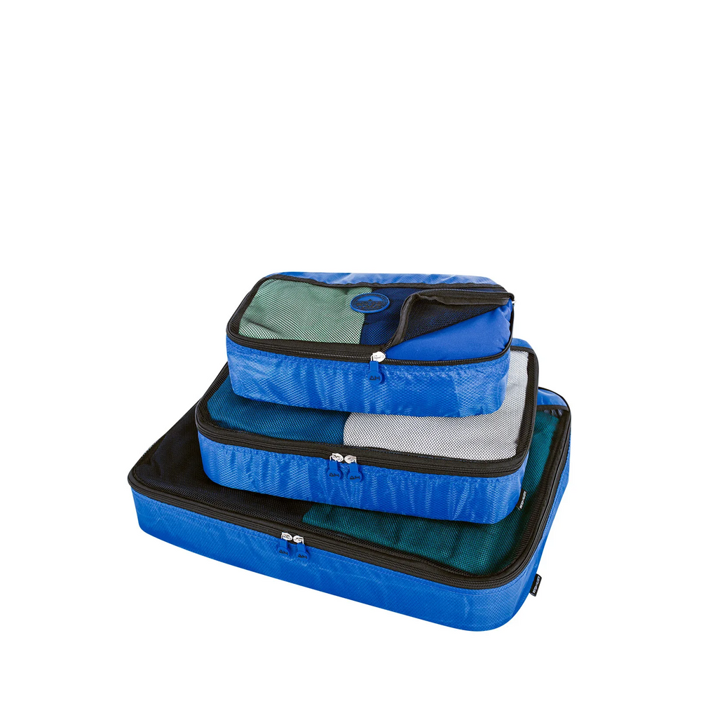 3Pcs Packing Cubes Solid Royal