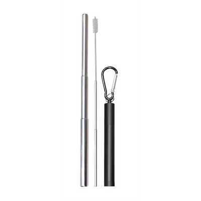 Austin House Steel Straw/Cleanbrush Black (AH34RS01009)