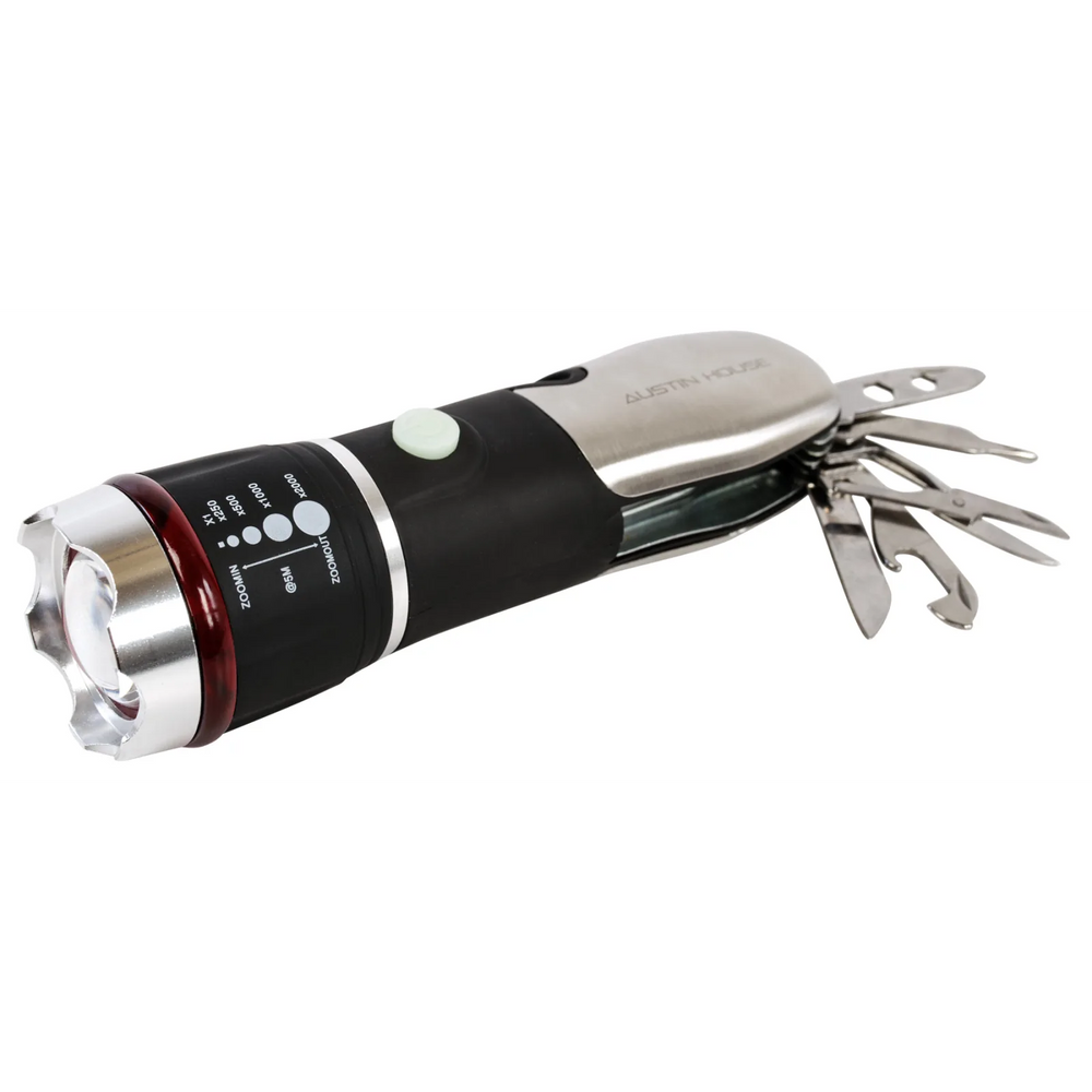 Metal Emergency Tool Black