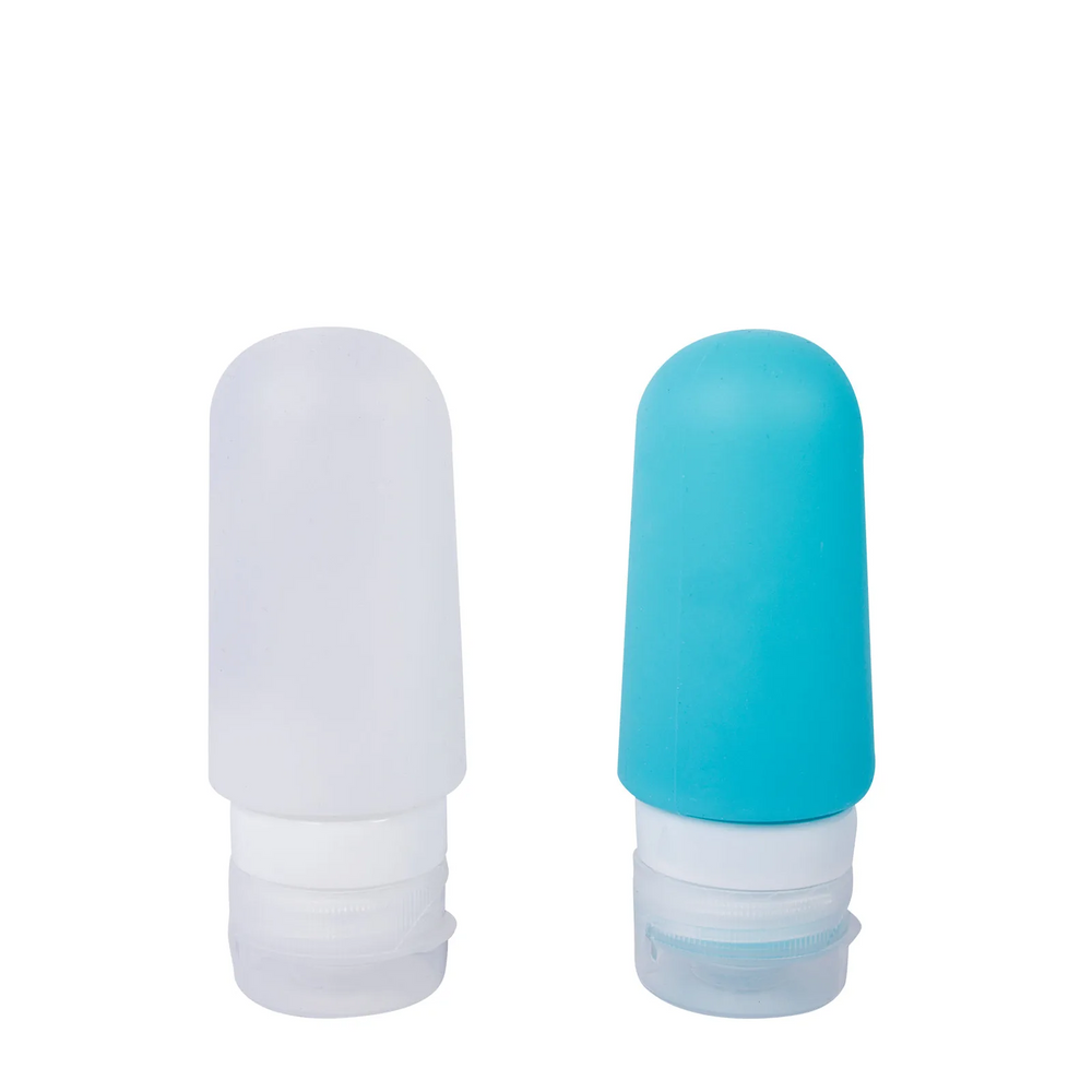 2Pcs Silicone Gel Bottles Asst
