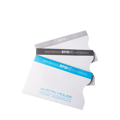 Austin House Rfid Paper Card Sleeve White (AH62CS91095)