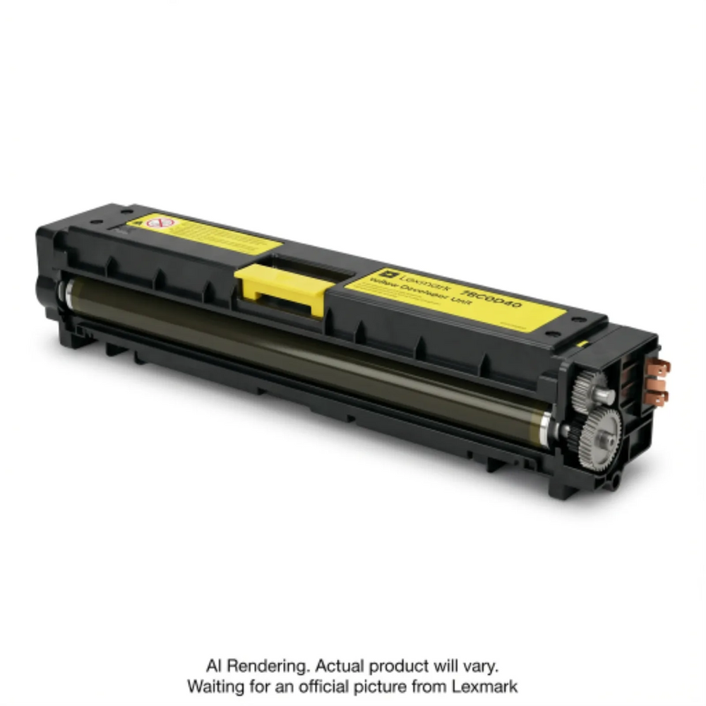 Lexmark 78C0D40 Yellow Developer Unit