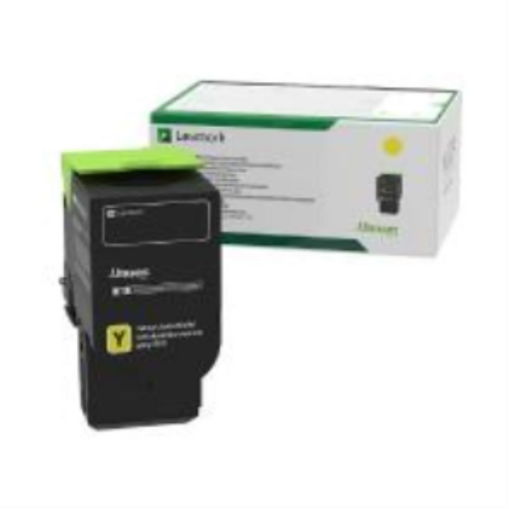 Lexmark CS/CX421, 52x, 62x Yellow Return Programme 1.4K Toner Cartridge Part no.: 78C10Y0