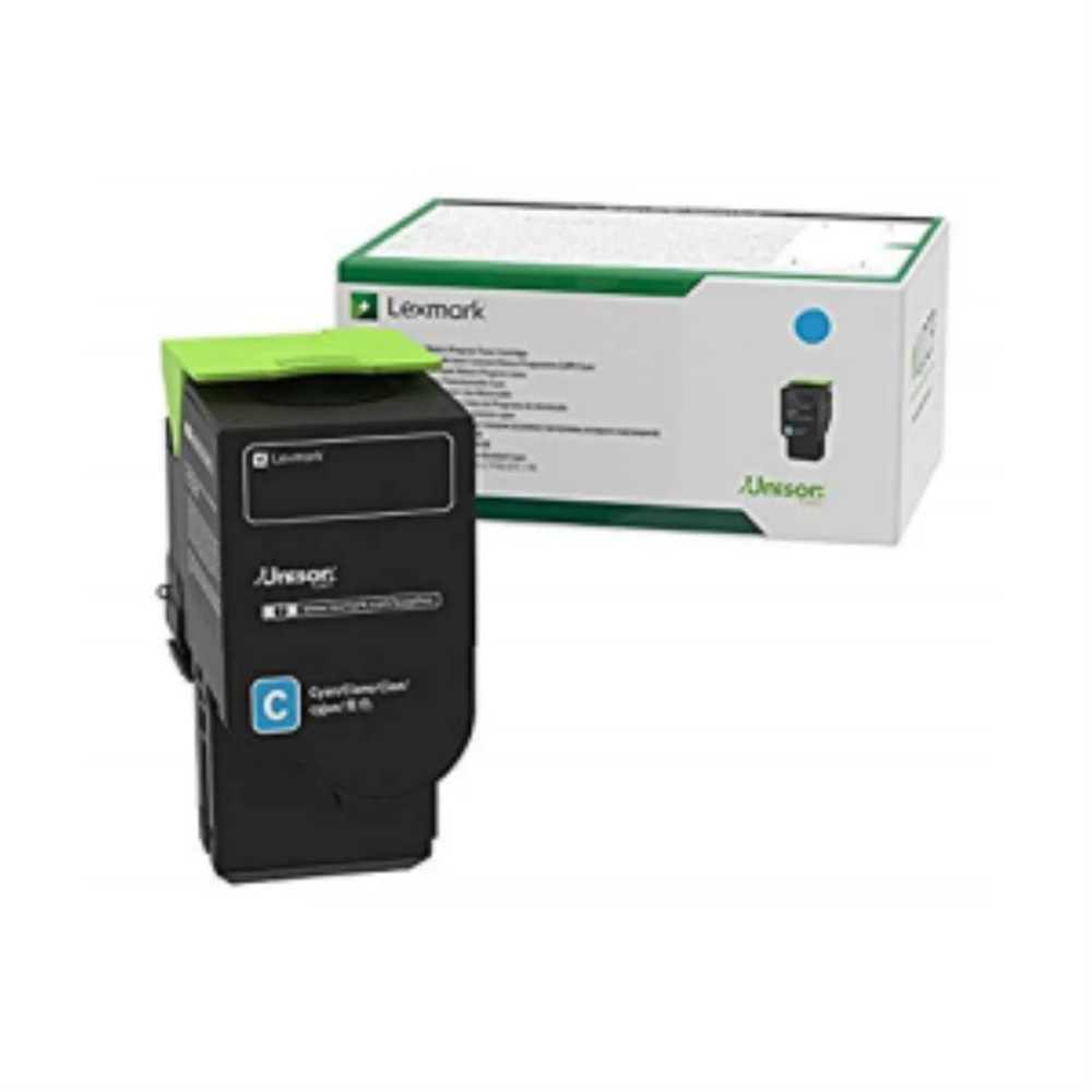 Lexmark C231HC0 Cyan High-Yield Return Program Toner Cartridge Part no.: C231HC0
