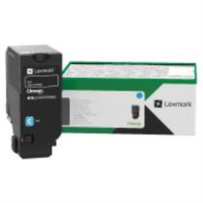 Cartouche de toner Lexmark CS/CX730 cyan, programme de retour, 10,5K, no de pièce : 71C1HC0