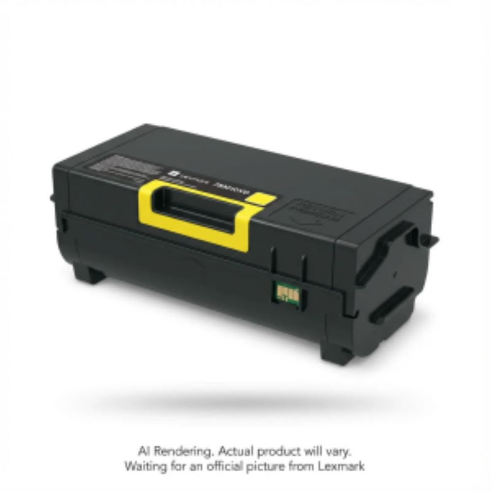 Lexmark Yellow Return Program Toner Cartridge