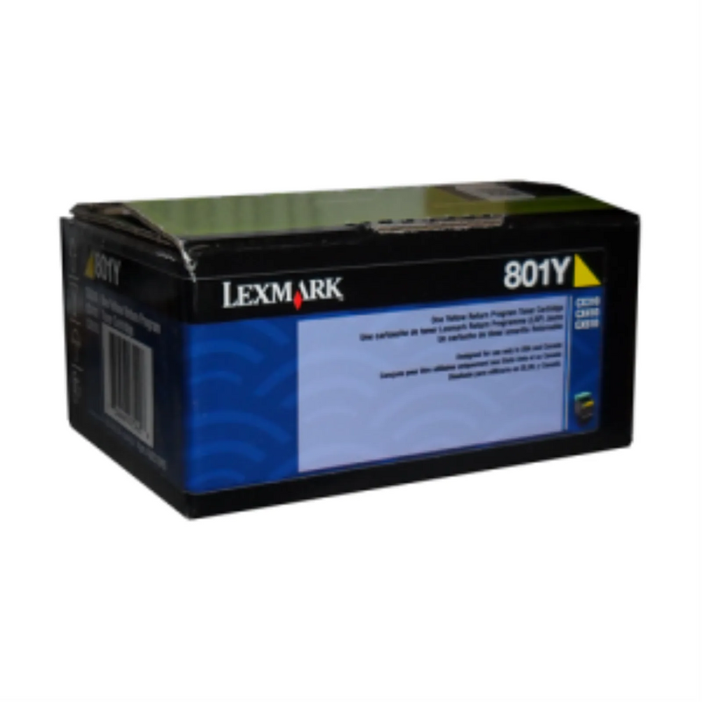 Lexmark CX310,410,510 Yellow Return Program 1K Toner Cartridge