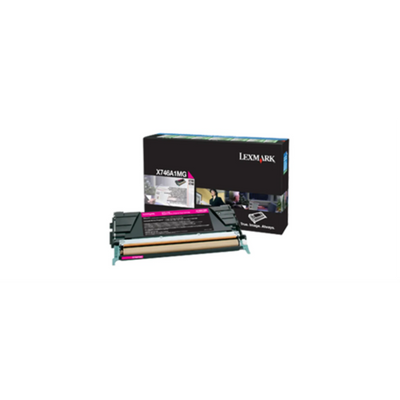 Lexmark X746,748 Toner Magenta Programme de retour 7K