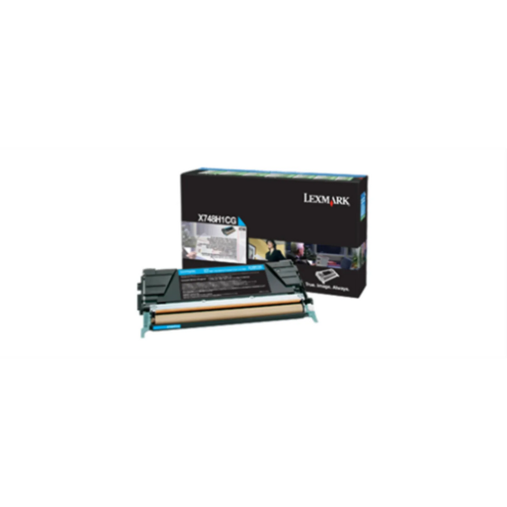 Lexmark X748 Cyan Return Program 10K Toner Cartridge
