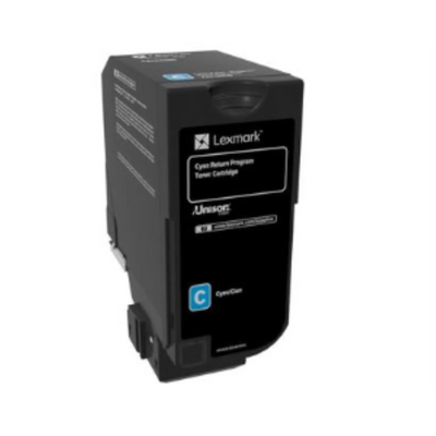Lexmark CS720,CS/CX725 Cyan Return Program 3K Toner Cartridge