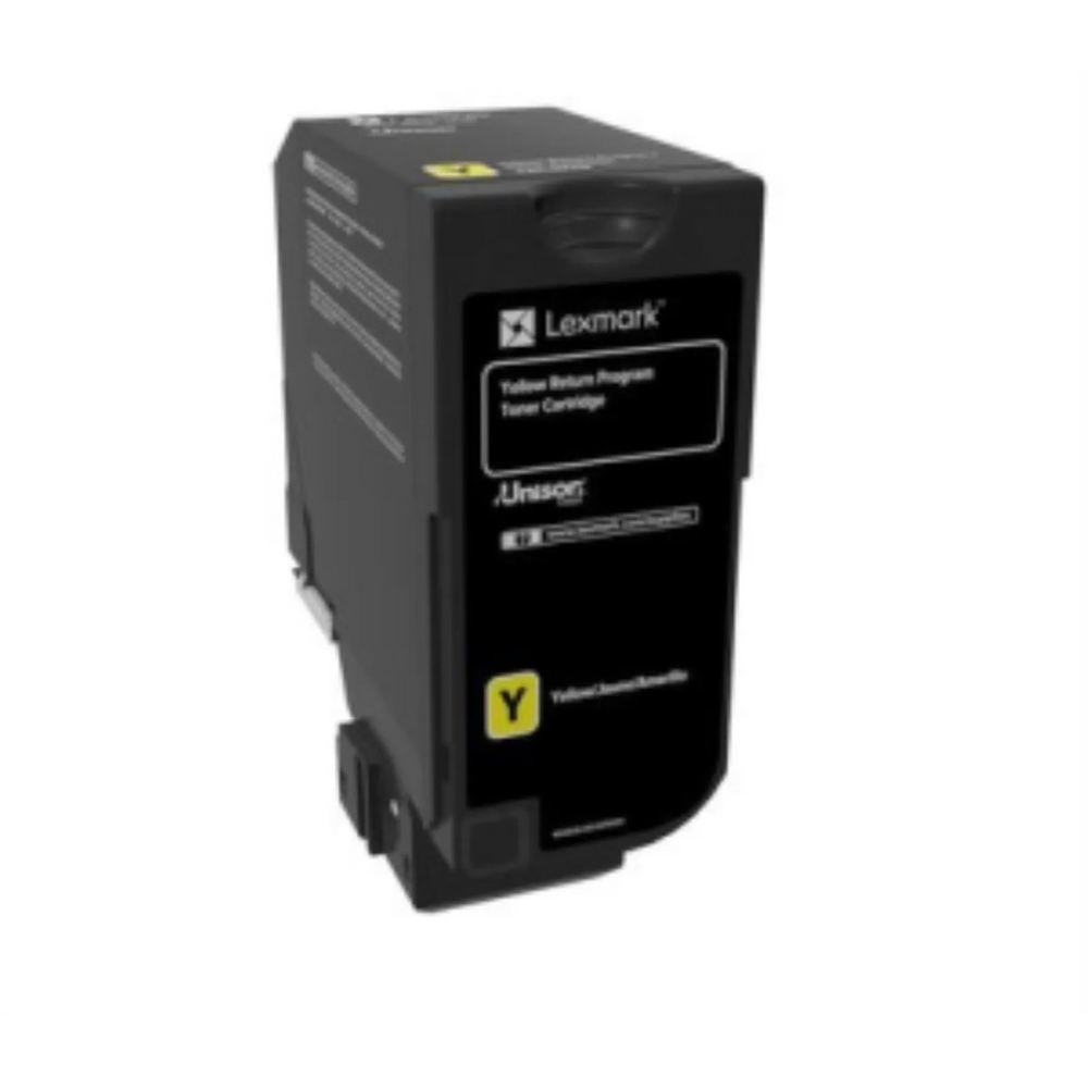 Lexmark74C10Y0  CS720,CS/CX725 Yellow Return Program 3K Toner Cartridge