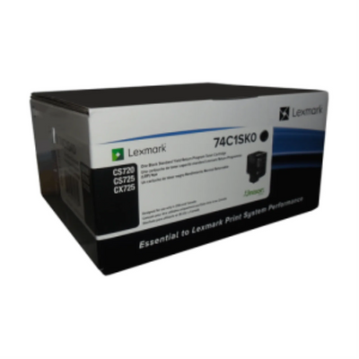 Lexmark CS720, CS/CX725 Cartouche de toner noir rendement standard 7K