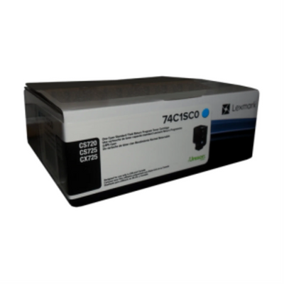 Lexmark CS720, CS/CX725 Cartouche de toner cyan Programme de retour 7K