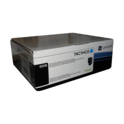Lexmark CS/CX725 Cartouche de toner cyan programme de retour 12K