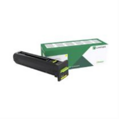 82K1HY0 Lexmark CX82x, CX860 Jaune Haut Rendement Retour