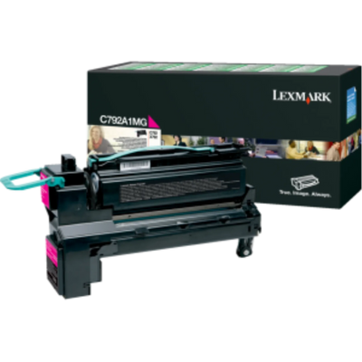 Lexmark C792, X792 Magenta Return Program Cartouche d'impression