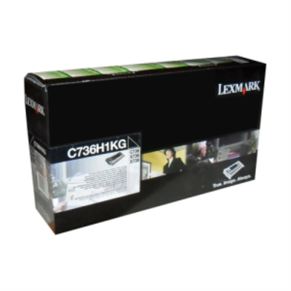 Lexmark C/X736,X738 Black Return Program 12K Toner Cartridge