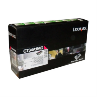Cartouche de toner magenta Lexmark C/X734,746,X738 programme de retour 6K