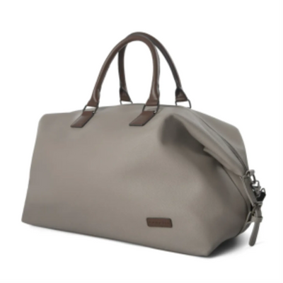 Bugatti Contrast Duffle Bag - Pebble (DUF2160BU-GREY)
