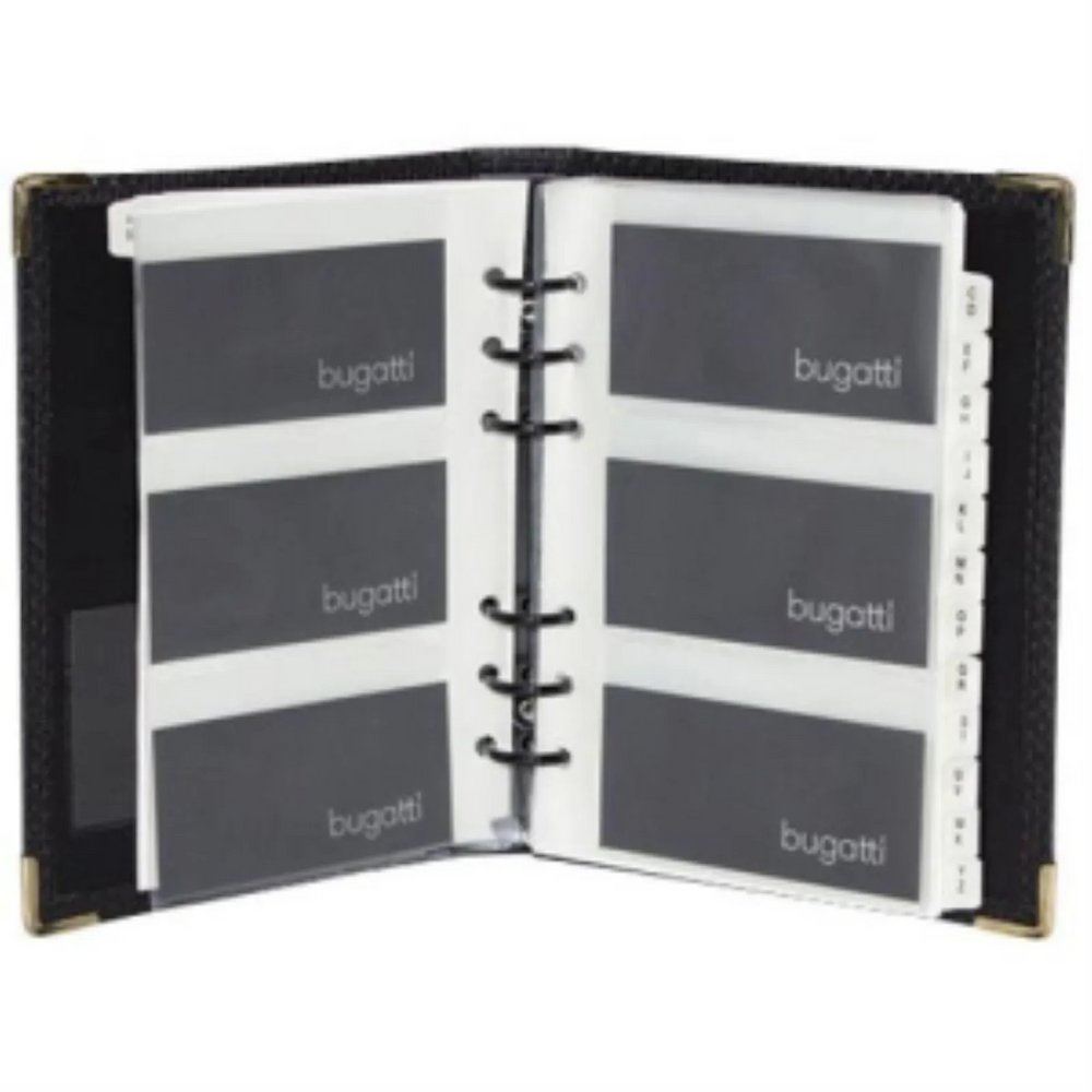 Bugatti Business Card Case Synthetic Leather