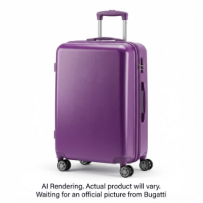 Bagage Bugatti Swiss Mobility LAX 28 pouces en ABS - Mauve (HLG2028SM-SPURPLE)