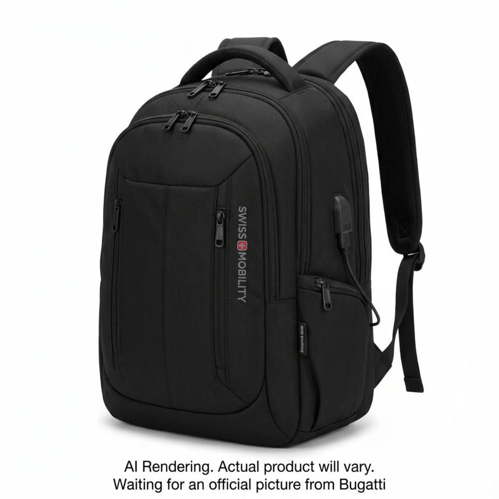 Swiss Mobility Urban Pro Backpack - Black