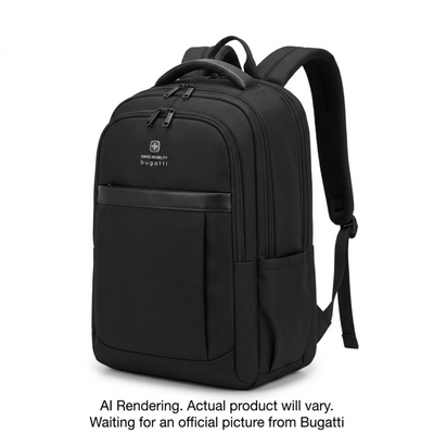 Sac à dos Bugatti Swiss Mobility Urban Pro - Noir (BKP1195SM-BLK)