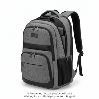Bugatti Swiss Mobility Urban Pro Backpack - Grey (BKP1205SM-GRY)