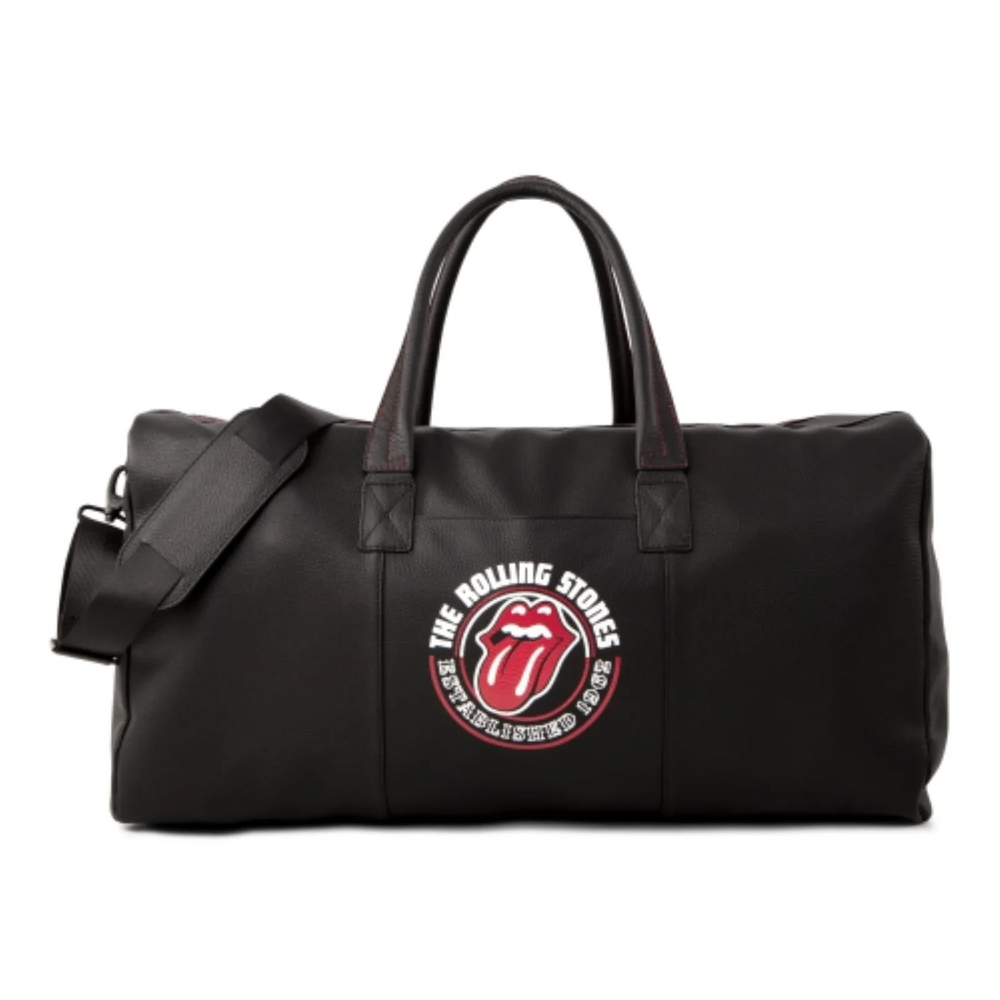 DUF6082RS The Rolling Stones The Watts Leather Duffle Bag