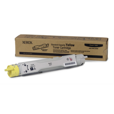 106R01216 Cartouche de toner jaune capacité standard, Phaser 6360