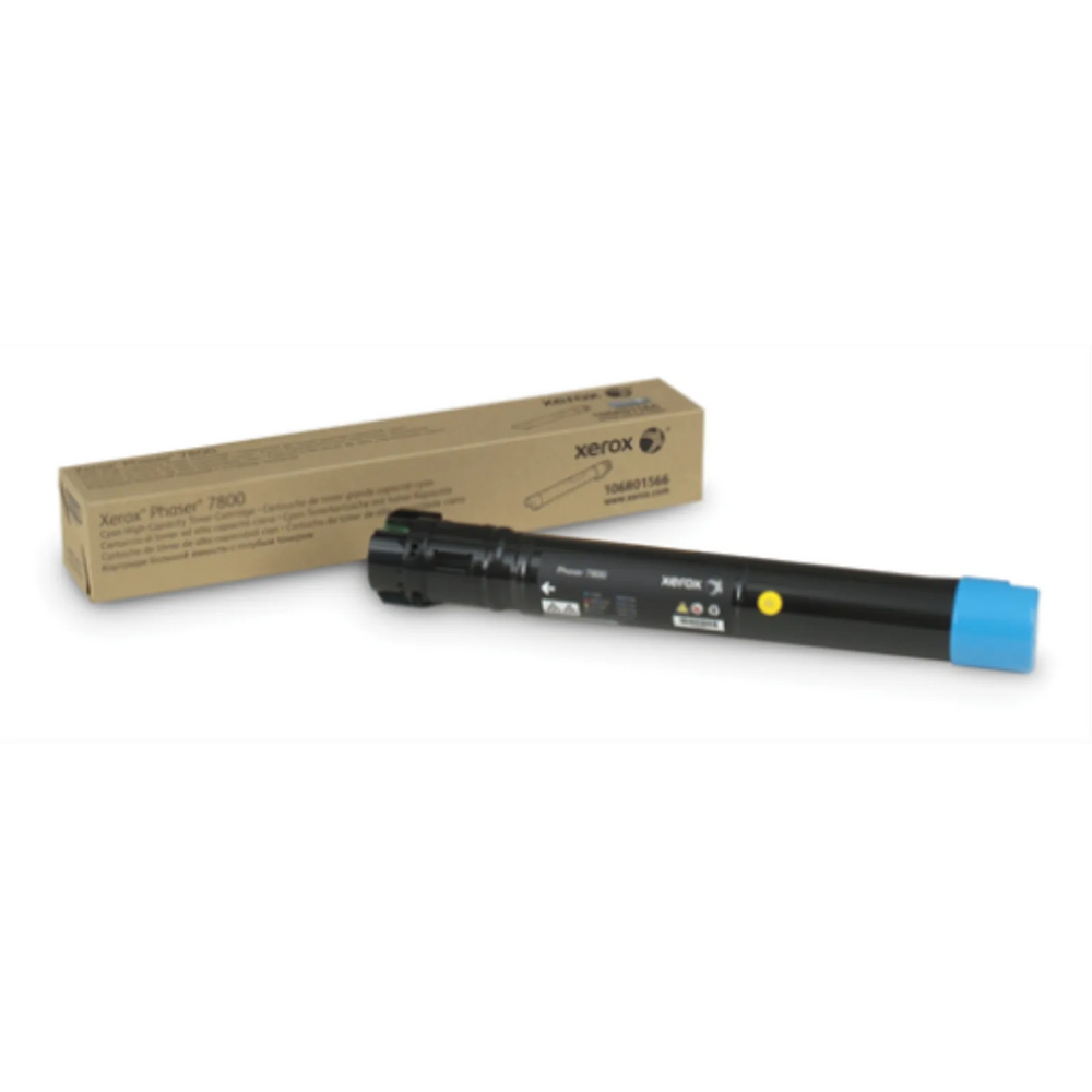 106R01566 Cyan High Capacity Toner Cartridge; Phaser 7800