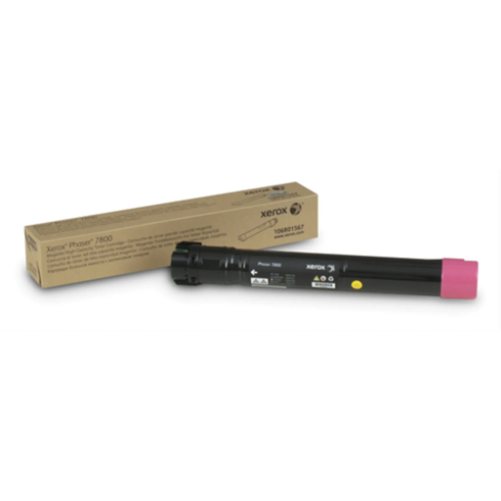 106R01567 Magenta High Capacity Toner Cartridge; Phaser 7800