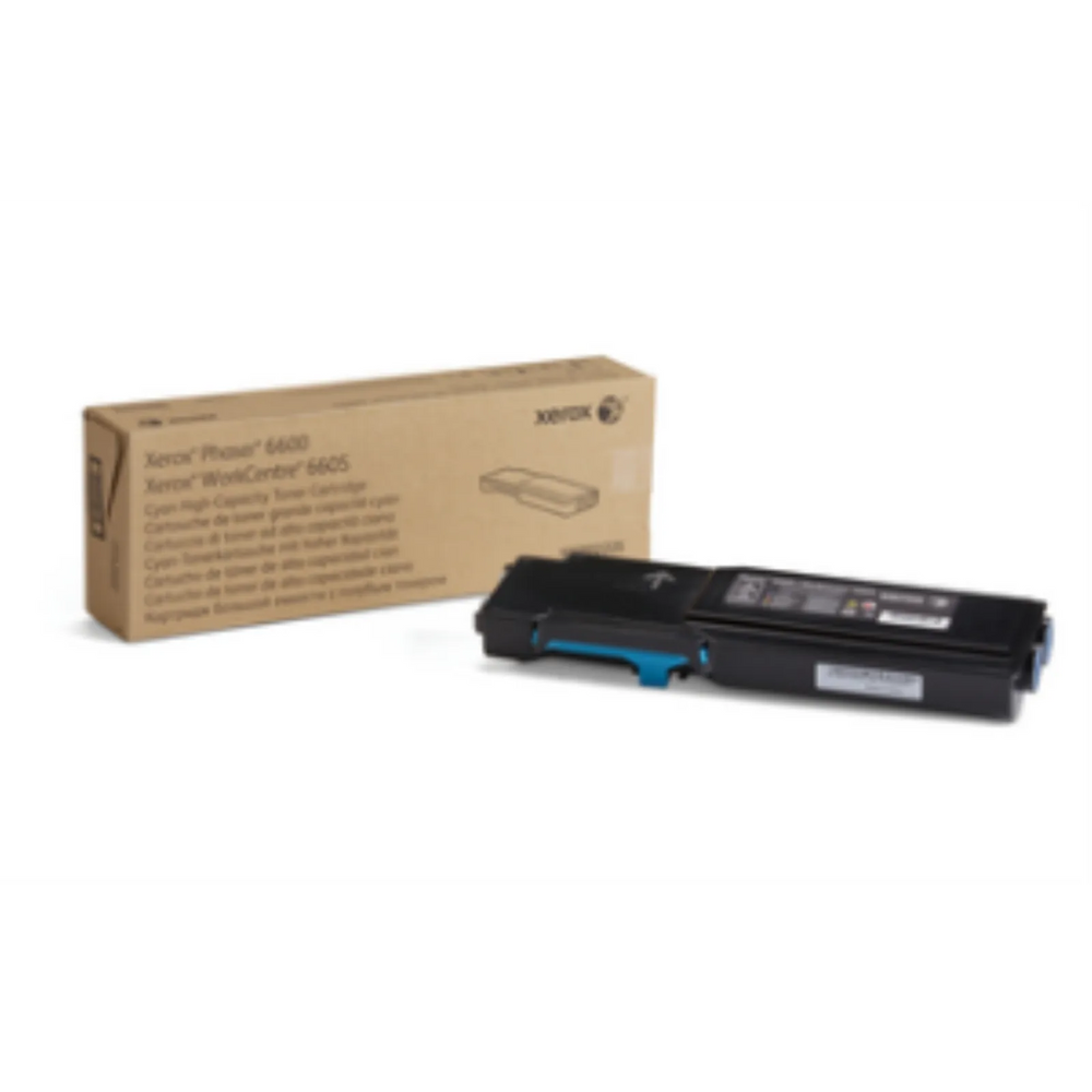 106R02225 Phaser 6600/WorkCentre 6605, High Capacity Cyan Toner Cartridge