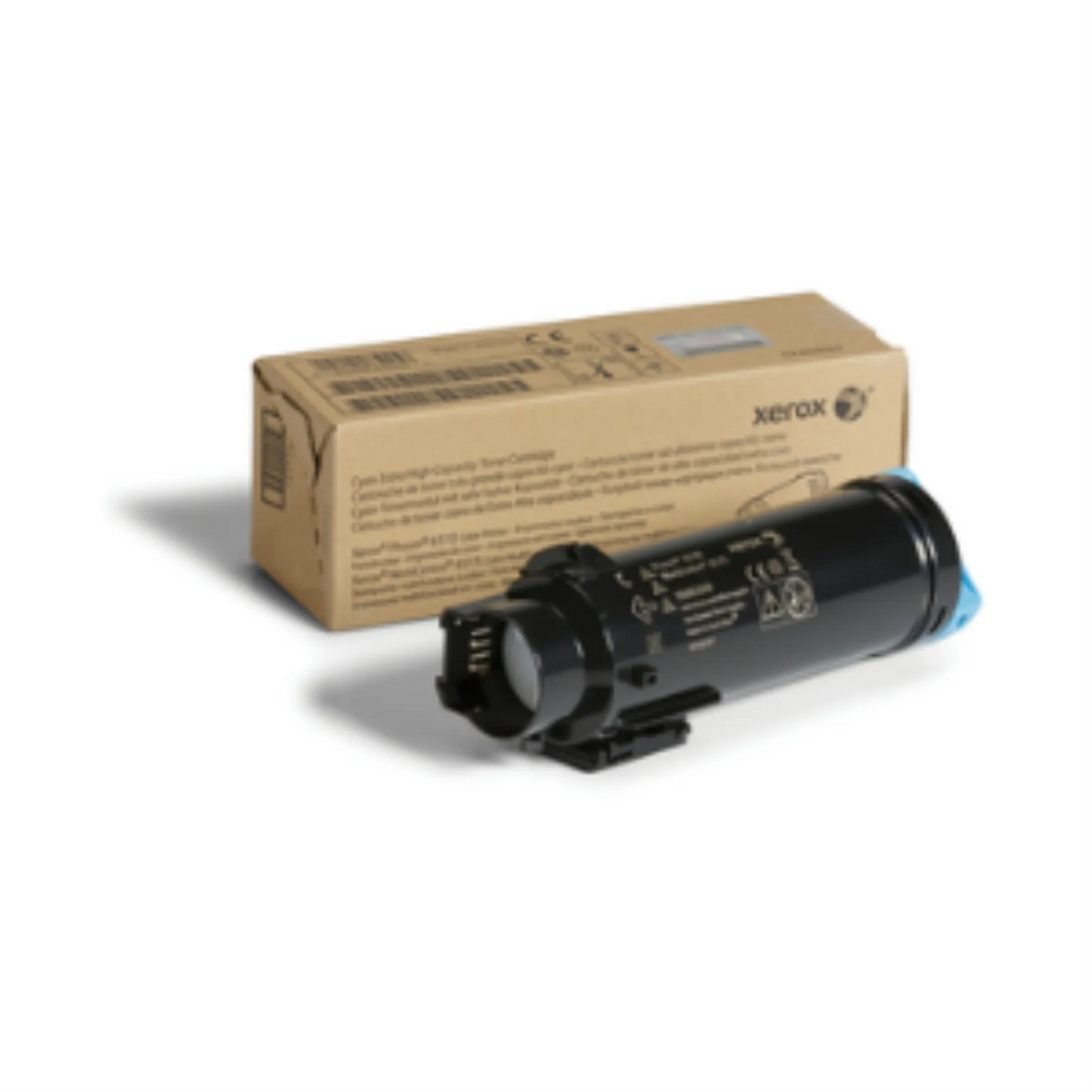 Genuine Xerox Extra High Capacity Toner, Cyan Phaser 6510, 6515, 6518
