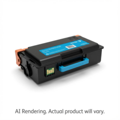 GENUINE XEROX CYAN HIGH CAPACITY TONER CARTRIDGE, XEROX C325 COLOR PRINTER, (USE & RETURN)