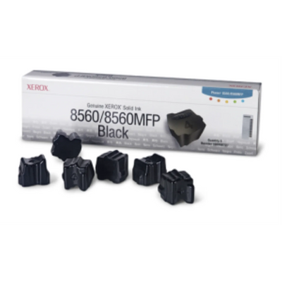 108R00727 Encre solide Xerox authentique, noir, Phaser 8560/8560MFP (6 bâtonnets)