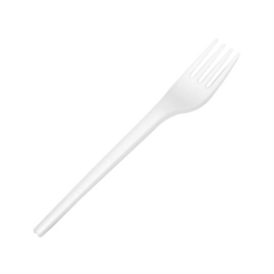 Fourchettes Globe Compostables Blanches 6,25 po, Paquet de 100 (6150)