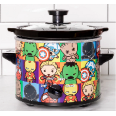Uncanny Brands Marvel Avengers Kawaii 2-Quart Slow Cooker (SC2MVCKAW)